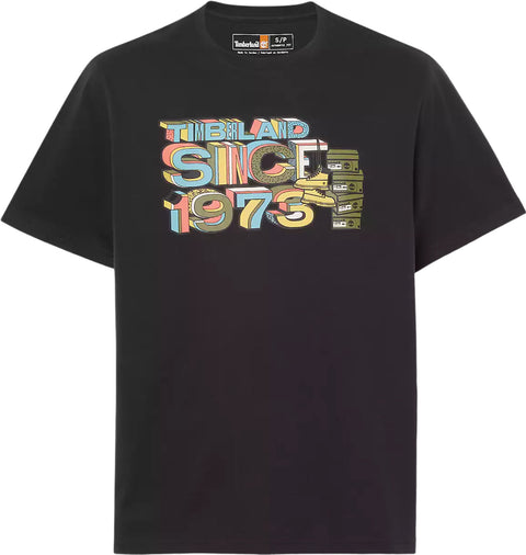 Timberland T-shirt à manches courtes avec imprimé Since 1973 - Unisexe