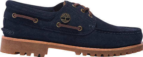 Timberland Souliers bateau cousue main à 3 œillets Timberland C.F. Stead Indigo Suede - Homme