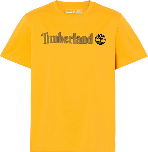Timberland T-shirt à manches courtes avec logo linéaire - Homme