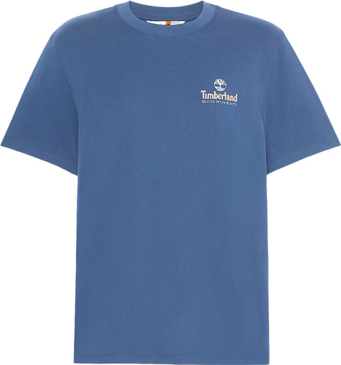 Timberland T-shirt graphique avec logo d'arbre illustré au dos - Homme