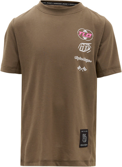 Troy Lee Designs T-shirt à manches courtes Skyline Ride - Jeune