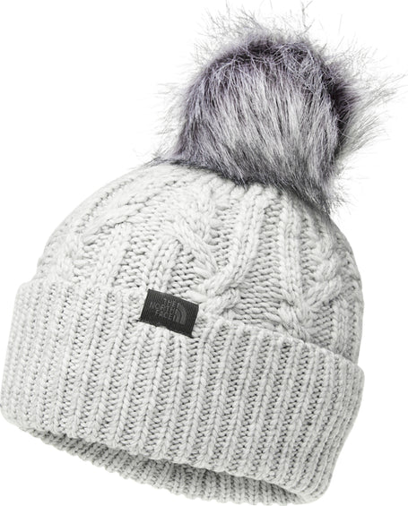 The North Face Tuque à pompon en fourrure Oh Mega - Femme