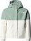 The North Face Manteau pluie chaud Antora - Fille - Slate Moss - White Dune