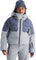 The North Face Manteau en duvet écourté Cold Spell - Femme - Blue Flax - Twilight Galaxy