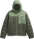 The North Face Manteau à capuchon à réversible glissière pleine longueur Shasta - Garçon - New Taupe Green - Bark Mist