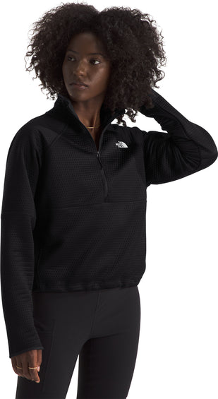 The North Face Chandail thermique en molleton à glissière ¼ DotKnit - Femme