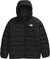 The North Face Manteau à capuchon réversible Perrito - Fille - TNF Black - Smoked Pearl