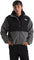 The North Face Manteau Retro Denali - Homme - TNF Mid Grey Heather - TNF Black