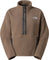 The North Face Chandail en molleton à glissière 1/4 Fleeski - Femme - Mocha Brown