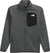 The North Face Manteau en molleton à glissière pleine longueur Crest - Homme - Anthracite Grey - TNF Black