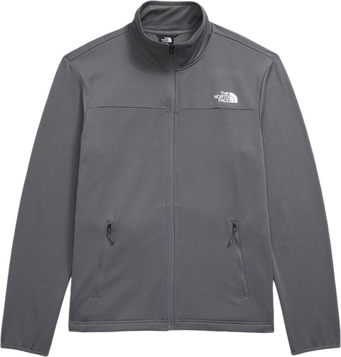 The North Face Manteau à glissière pleine longueur en polaire à grille Cedar Trail - Homme