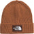 The North Face Tuque à revers TNF Logo Box - Unisexe - Burnt Umber - Dark Oak