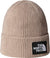 The North Face Tuque à revers TNF Logo Box - Unisexe - Mushroom Grey