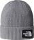 The North Face Tuque à revers TNF Logo Box - Unisexe - TNF Medium Grey Heather