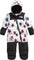 The North Face Combinaison de neige imprimée 1996 Retro Nuptse - Bébé - White Nuptse Bears Print