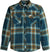 Topo Designs Chemise à carreaux Mountain - Homme - Pond Blue - Khaki Multi Plaid