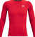 Under Armour Haut couche de base à manches longues HeatGear Armour - Homme - Red - White