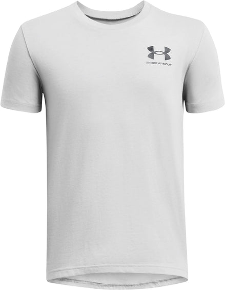 Under Armour T-shirt à manches courtes avec logo à gauche de la poitrine UA - Garçon