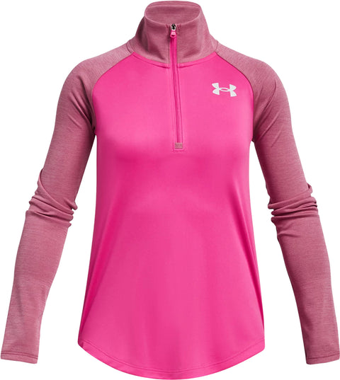 Under Armour Chandail graphique à demi-glissière UA Tech - Fille