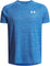 Under Armour T-shirt à manches courtes texturé UA Tech - Garçon - Blue Atlantis - White
