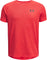 Under Armour T-shirt à manches courtes texturé UA Tech - Garçon - Red - Black