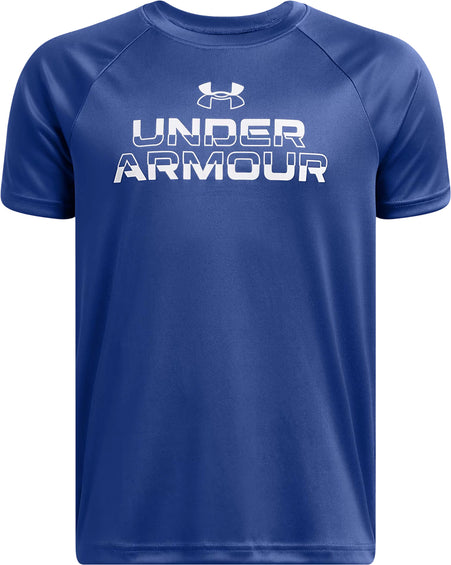 Under Armour T-shirt à manches courtes UA Tech Split Wordmark - Garçon