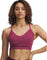 Under Armour Soutien-gorge de sport bas sans couture UA Vanish - Femme - Fuchsia Dusk - Dark Maroon