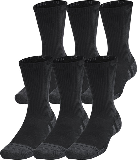 Under Armour Chaussettes mi-mollet paquet de 6 UA Performance Tech - Unisexe