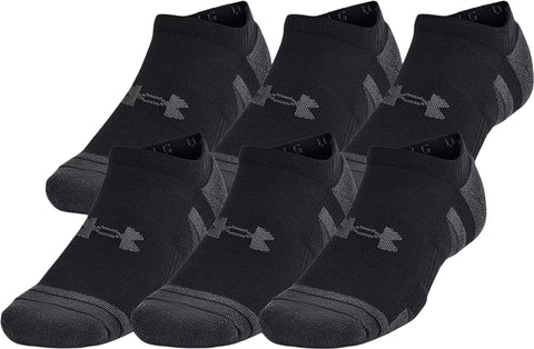 Under Armour Chaussettes paquet de 6 No-Show UA Performance Tech - Unisexe