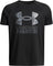 Under Armour T-shirt à manches courtes imprimé hybride UA Tech - Garçon - Black - Mod Gray