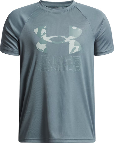 Under Armour T-shirt à manches courtes imprimé hybride UA Tech - Garçon