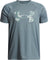 Under Armour T-shirt à manches courtes imprimé hybride UA Tech - Garçon - Jasper Blue - Serpentine