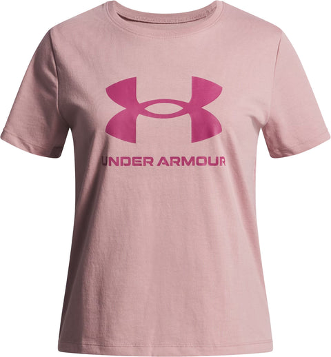 Under Armour T-shirt à manches courtes UA Big Logo - Fille