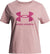 Under Armour T-shirt à manches courtes UA Big Logo - Fille - Tourmaline Pink - Fuchsia Dusk