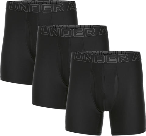 Under Armour Boxeurs Performance Tech 6 po Paquet de 3 - Unisexe