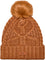 UGG Tuque en tricot torsadé avec pompon - Femme - Chestnut