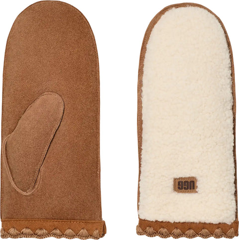 UGG Mitaines à bords festonnés UGGfluff - Femme