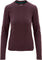 Vallier T-shirt côtelé à manches longues Belgravia - Femme - Dark Raisin