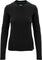 Vallier T-shirt côtelé à manches longues Belgravia - Femme - Intense Black