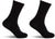 Vallier Chaussettes mi-mollet en mérinos Leme - Lot de 2 - Unisexe - Black