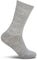 Vallier Chaussettes mi-mollet en mérinos Leme - Unisexe - Heather Grey