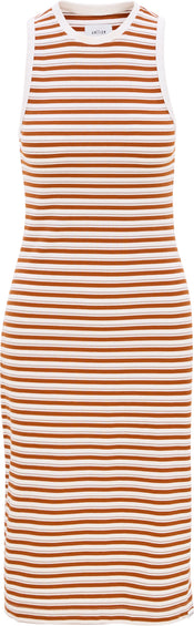 Vallier Robe-camisole mi-longue côtelée Inglewood - Femme