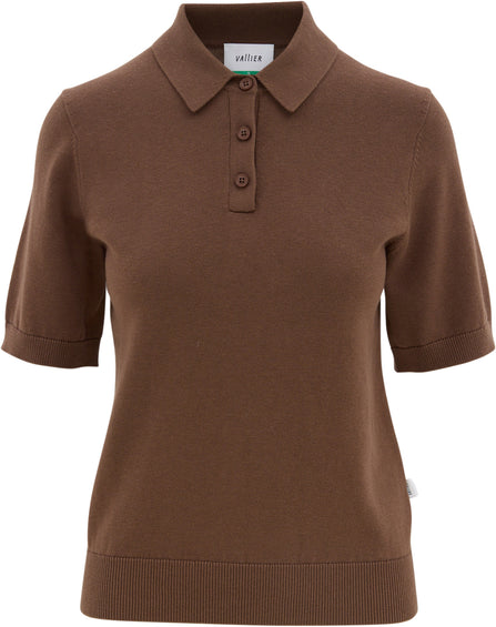 Vallier Polo léger tricoté en mélange de mérinos Letna - Femme