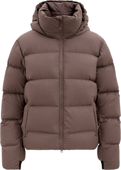 Vallier Manteau court à capuchon compressible en duvet Bonavista II - Femme