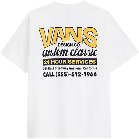 Vans T-shirt à col rond et manches courtes Shop Front - Homme