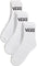 Vans Chaussettes mi-mollet paquet de 3 classique - White