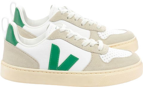 Veja Chaussures sport en cuir ChromeFree V-10 - Jeune