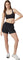 Vuori Short Dash 2.0 - Femme - Black