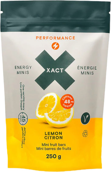 XACT Nutrition Pochette de bouchées énergétiques XACT 250g - Minis