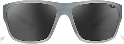 Zeal Optics Lunettes de soleil polarisées Decker - Gunmetal Mirror - Verres Dark Grey - Unisexe